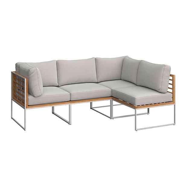 Ambia Garden TERASOVÁ SEDACÍ SOUPRAVA kov, textil