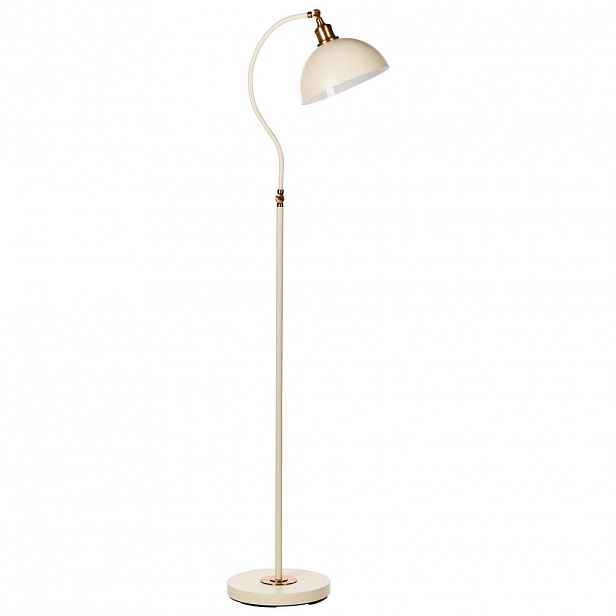Beliani STOJACÍ LAMPA Béžová/Bílá/Zlatá Lennon