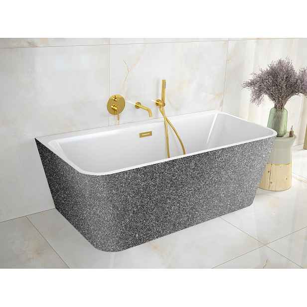 BESCO Olsen Spa  VARYA VANVARYA150G3 - Volně stojící vana VARYA Glam - grafitová