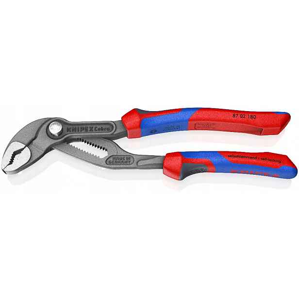 Kleště Na Trubky Cobra 180 MM 87 02 180 Knipex