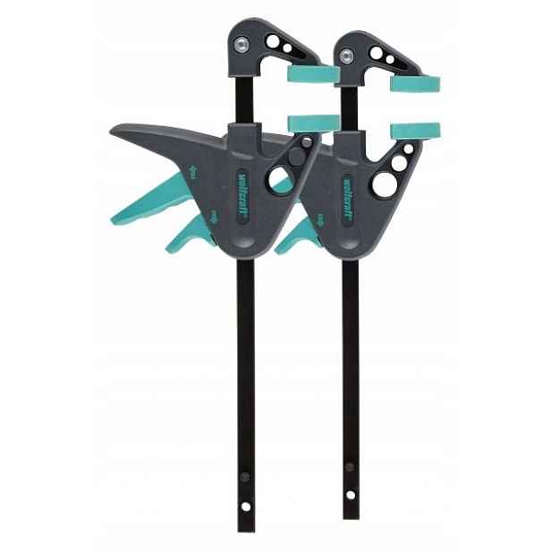 Mini jednoruční svěrka Wolfcraft Ehz 40-110 mm [2 ks]