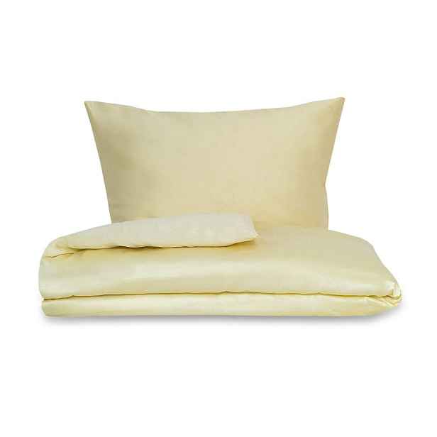 TP Saténové francouzské povlečení LUXURY COLLECTION 220x200+2x70x90cm smetanové