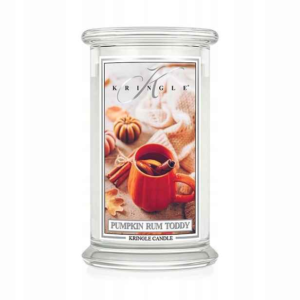 Velká svíčka Pumpkin Rum Toddy Kringle Candle