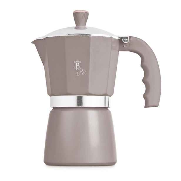 BERLINGERHAUS Konvice na espresso 9 šálků Taupe Collection BH-8570