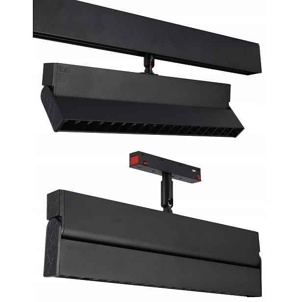 Led spotová kolejnicová lampa 18W 4000K magnetická