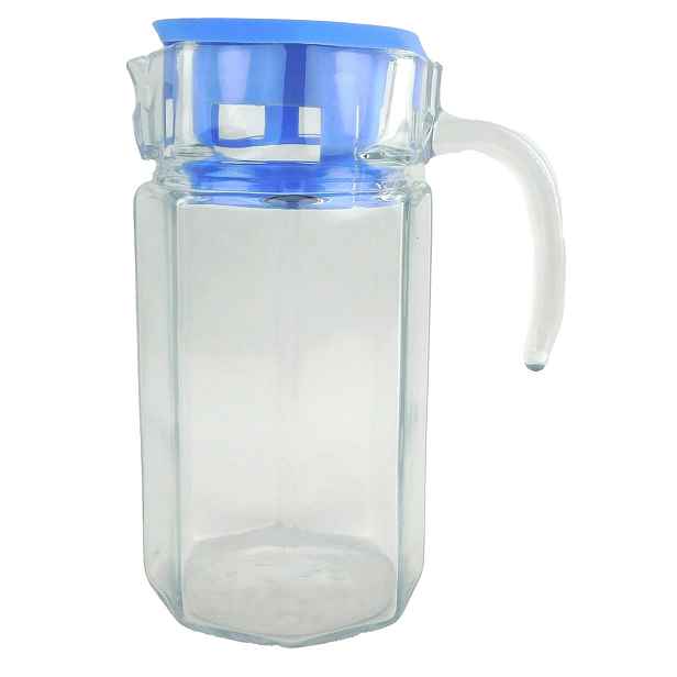 PROHOME - Džbán skleněný 1,4l s plastovým víkem