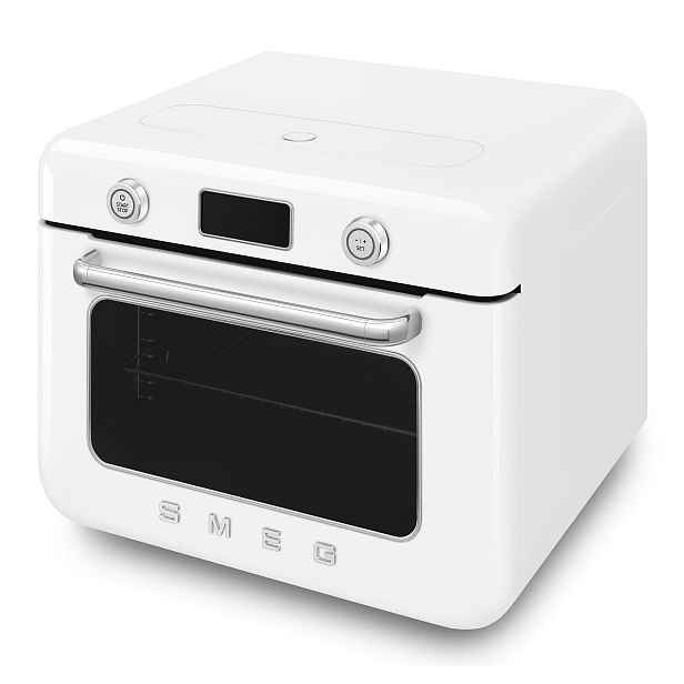 Smeg Stolní kombinovaná parní trouba, 30l, bílá COF01WHEU