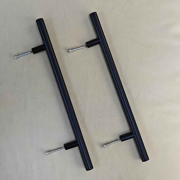 TEMU 2 ks 25 cm / 9,84 palce nerezových ocelových T-rukojetí, kompletní s všemi doplňky, pohodlné držení, robustní a odolné, esteticky příjemný