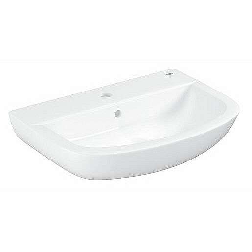 Umyvadlo Grohe Bau Ceramic 55,3x38,6 cm alpská bílá otvor pro baterii uprostřed 39440000