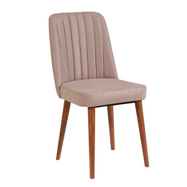 Židle Vina Sandalye Walnut-Stone