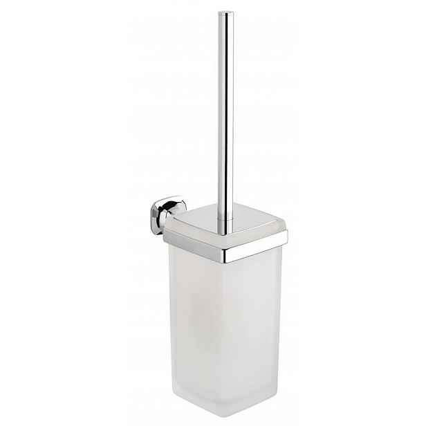 Sapho Aida - WC štětka, chrom/sklo satin AI008