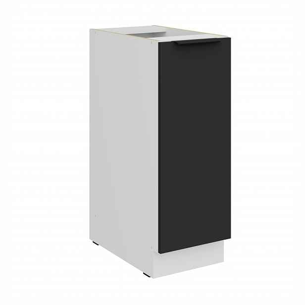 Spodní skříňka Aria 30 D CARGO BB Barva korpusu: Bílá, Barva dvířek: BL - Black AFM