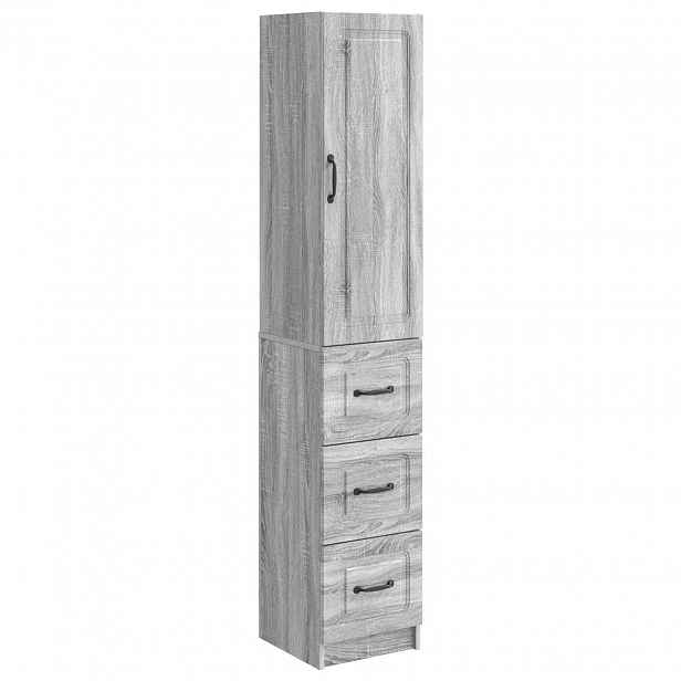 vidaXL Sada skříněk 2 ks 33 x 34,5 x 87 cm Kompozitní dřevo