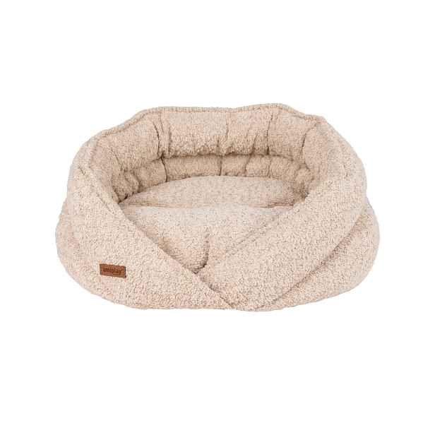 Pelíšek pro psa SIDNEY - cocoon béžová velikost S, M Rozměr: S - 50x50x35 cm