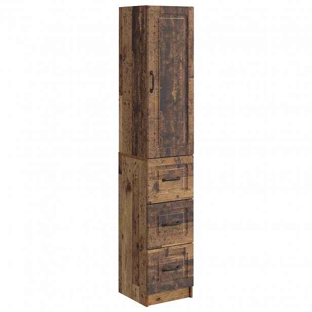vidaXL Sada skříněk 2 ks 33 x 34,5 x 87 cm Kompozitní dřevo