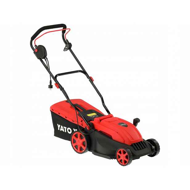 Elektrická Sekačka Na Trávy Yato 1600W 36CM Koš 45L Regulace YT-852082