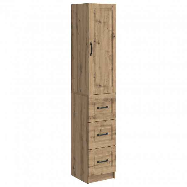 vidaXL Sada skříněk 2 ks 33 x 34,5 x 87 cm Kompozitní dřevo