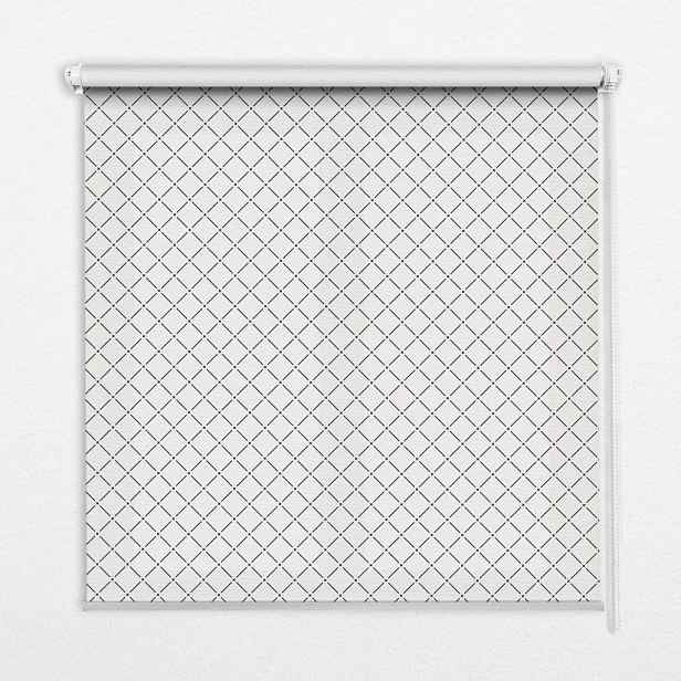 TULUP VNITŘNÍ roleta - okenní roleta - roleta - 80x180 cm - Kosočtverce