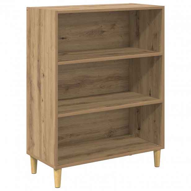 vidaXL Servírovací skříň Artisanový dub 69,5 x 32,5 x 90 cm