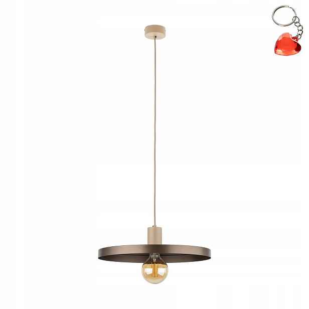 Závěsná lampa Sila Sabia Brown 40 10758 Tk Lighting