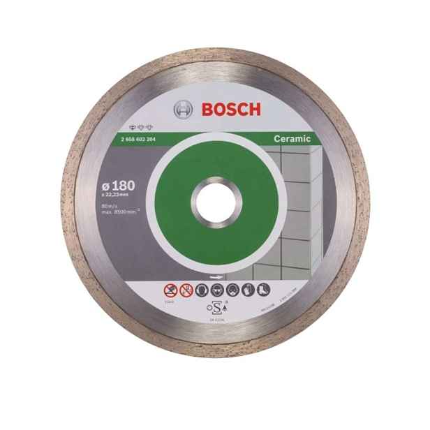 Bosch - Diamantový řezný kotouč na dlaždice a obklady 180x22,23 mm 2608602204