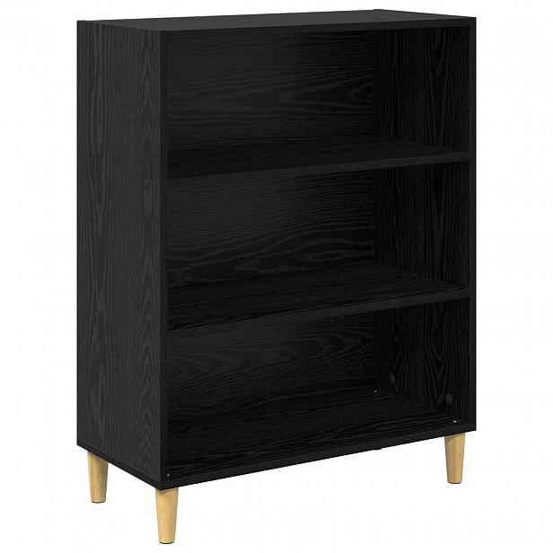 vidaXL Servírovací skříň Černý dub 69,5 x 32,5 x 90 cm