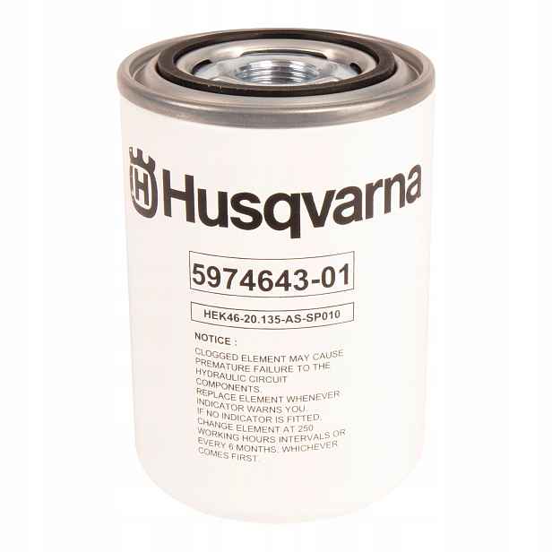 Hydraulický olejový filtr pro jezdce P524X EFI/P524X Husqvarna 597464301