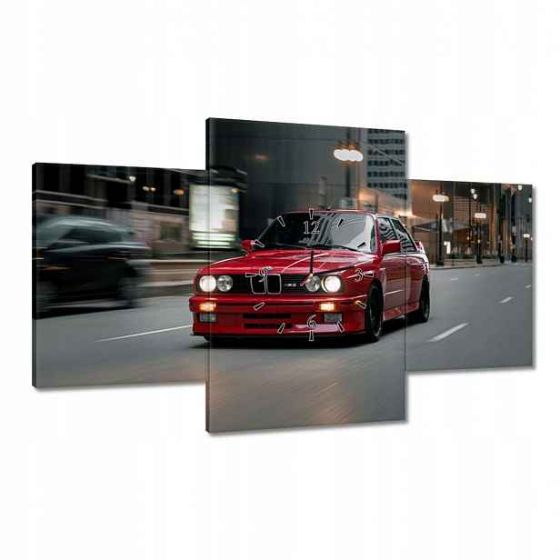 Klasické hodiny 100x60 Bmw M3 BeeMka