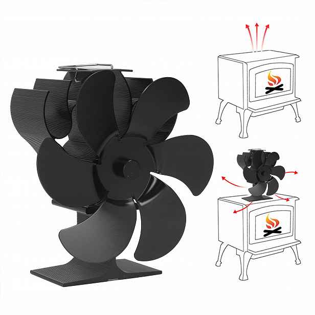 Krbový Ventilátor Termoelektrický Ventilátor Napájený Teplem Turbína