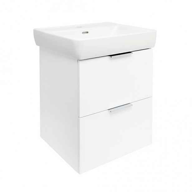 Laufen PRO A skříňka pod umyvadlo bez umyvadla 62,9x69,4x50,9 cm bílá lesk RE010650228060