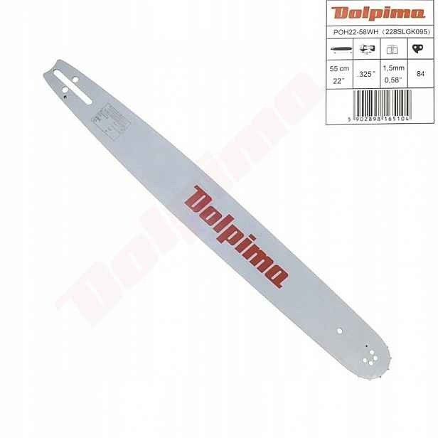 Vodítko Dolpima 325'' 1,5 mm 55 cm/22'' 228SLGK095