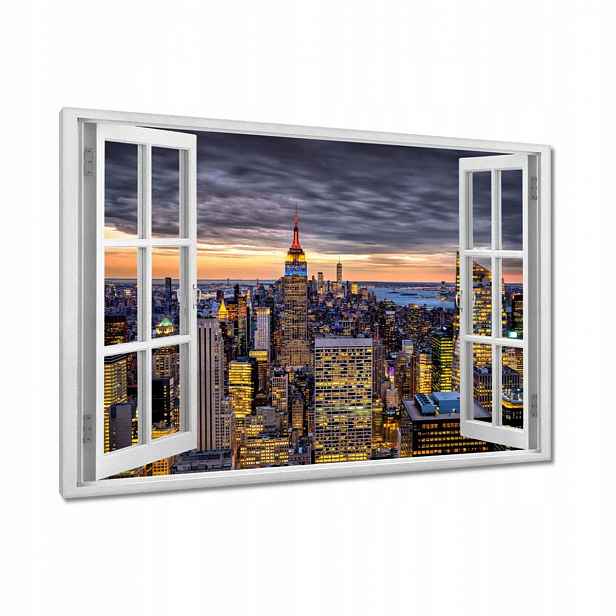 Obrazy 90x60 New York Pohled shora