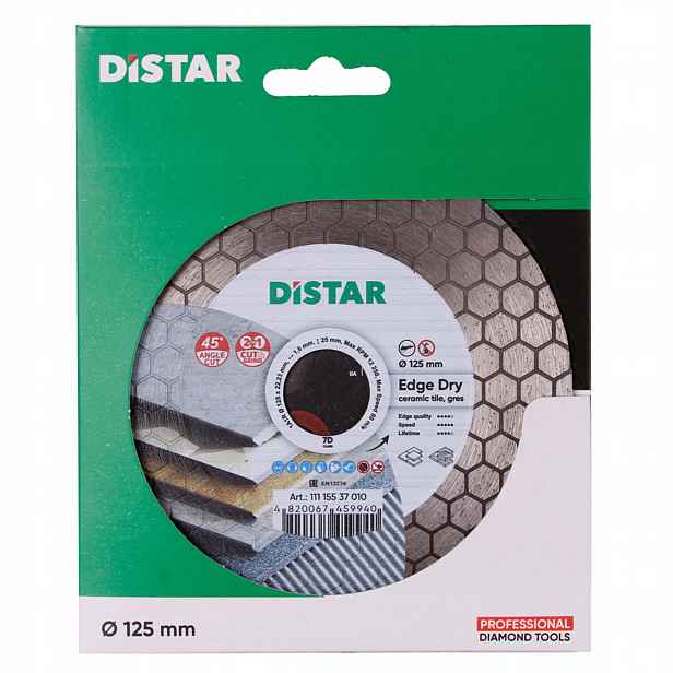 Distar diamantový kotouč 2v1 edge dry 125 mm 11115537010