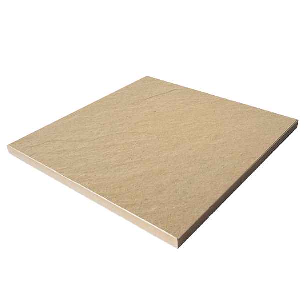 Dlažba betonová Presbeton PALERMO LITE reliéfní kartáčovaná krémová 600×600×30 mm