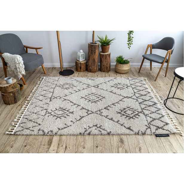 Kusový koberec Berber Fez G0535 cream and brown, 140x190, béžová, ložnice, Dywany Łuszczów