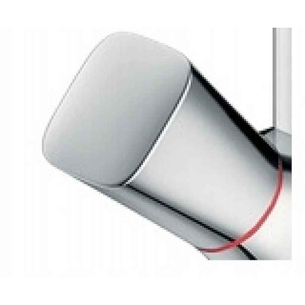 Hansgrohe knoflík pro teplou vodu držák baterie chrom 92221000