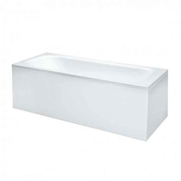 Laufen Solutions - Vana s konstrukcí a L-panelem pravým, 170x70 cm, bílá H2225060000001