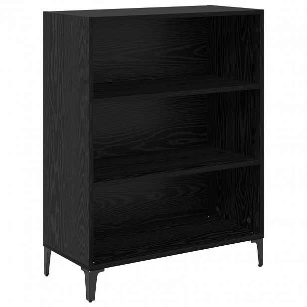 vidaXL Servírovací skříň Černý dub 69,5 x 32,5 x 90 cm