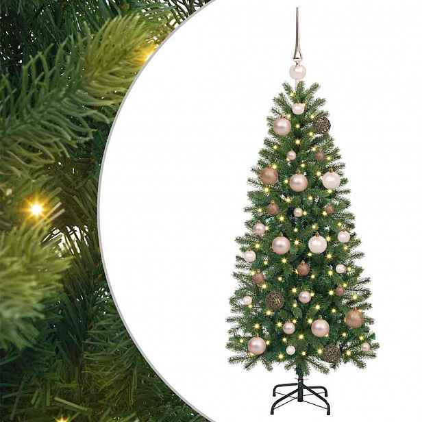 vidaXL Umělý vánoční stromeček Zelená 120 cm PE a PVC
