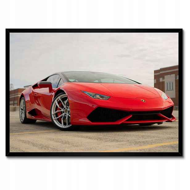 Plakáty v rámu 70x50 Červené Ferrari