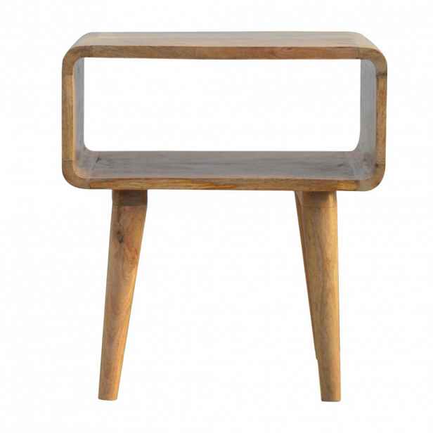 Artisan Furniture NOČNÍ STOLEK se 2 zásuvkami, béžový