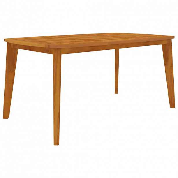 vidaXL Zahradní stůl 160 x 90 x 75 cm masivní akáciové dřevo