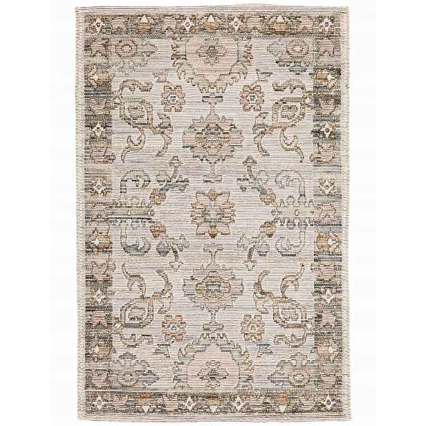 Koberec 60x100 cm Ornament Vintage Béžová, krémová barva