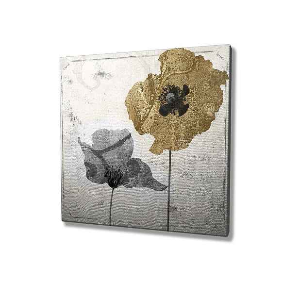 Wallity Obraz na plátně Poppies KC142 45x45 cm