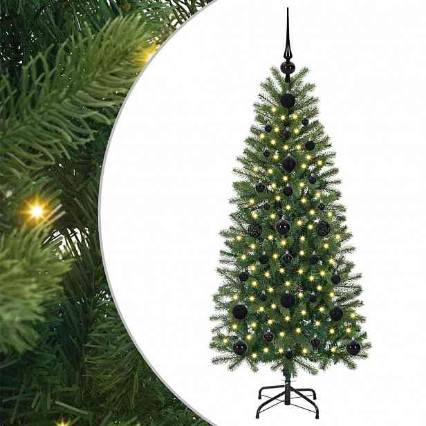 vidaXL Umělý vánoční stromeček Zelená 120 cm PE a PVC