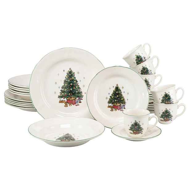 Creatable KOMBINOVANÁ SOUPRAVA Tannenbaum bunt 30dílné
