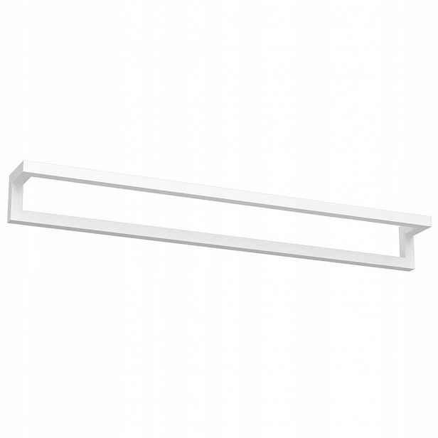 Bílý nástěnný koupelnový věšák na ručník Bathroom Organization