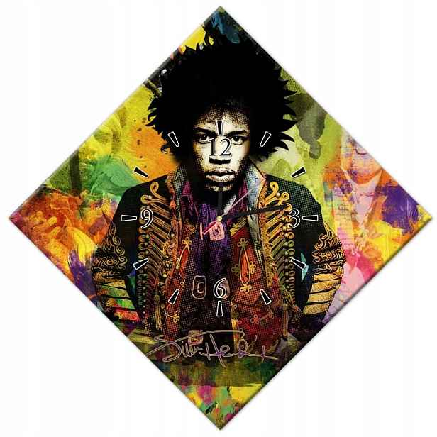 Hodiny 56x56 Jimmy Hendrix