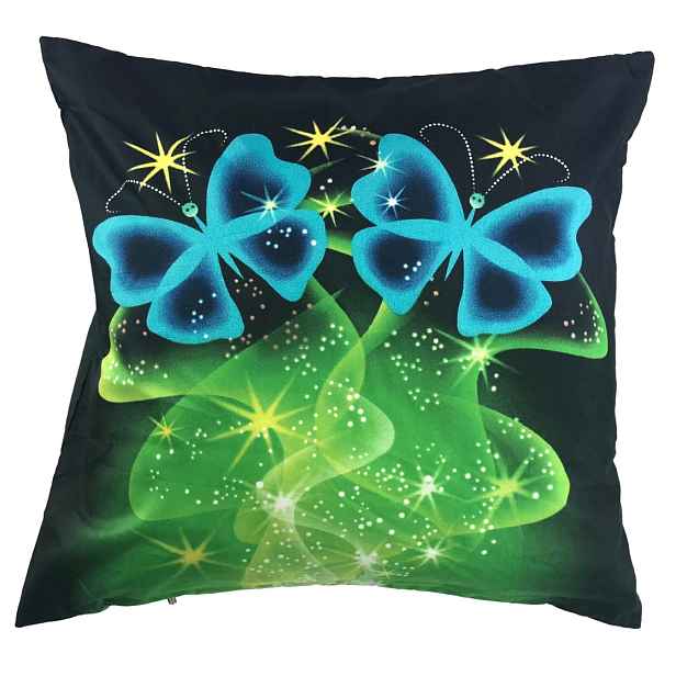 TP 3D povlak 45x45 - Kouzelní motýlci