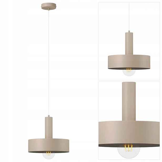 Závěsná béžová lampa Vitrum nad bar do obývacího pokoje, moderní Sigma Lighting